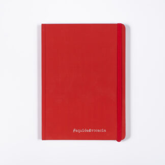 Moleskine #aquiéadvocacia Vermelho 80 Folhas