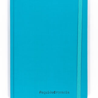Moleskine #aquiéadvocacia Azul - 80 Folhas