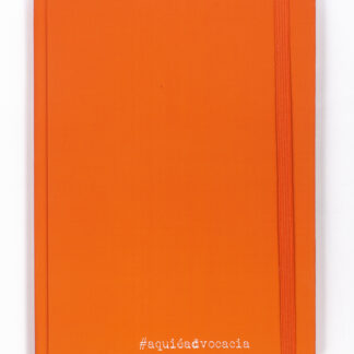 Moleskine #aquiéadvocacia Laranja - 80 Folhas