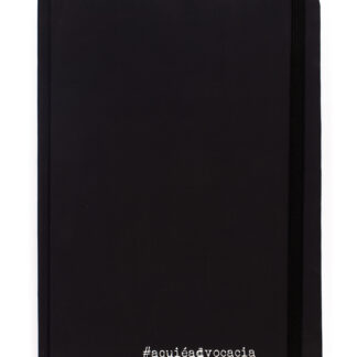 Moleskine #aquieadvocacia Preto 80 Folhas